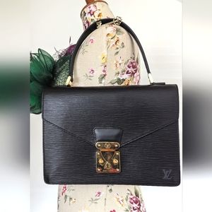 Louis Vuitton Concorde Leather Handbag Nior